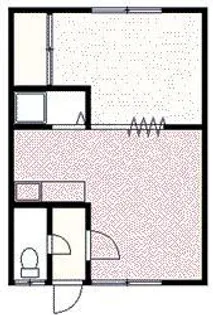 滝ハイツ【2階】の間取り