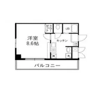 パレ・ドゥ鶴見緑地【9階】の間取り