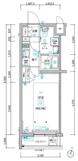 東京都練馬区氷川台3【マンション】の間取り