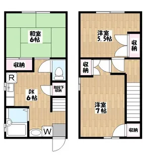 メゾンハウス【2階】の間取り