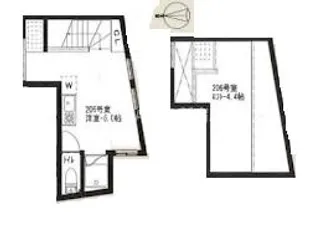 東京都杉並区高円寺南5【アパート】の間取り