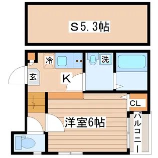 quons recess【1階】の間取り