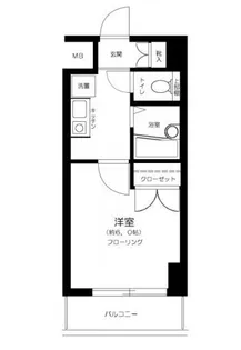 エクセリア荻窪【4階】の間取り
