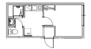 OPEN RISE尾久銀座I【2階】の間取り