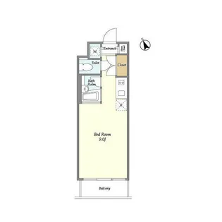 プレミアステージ大崎【3階】の間取り