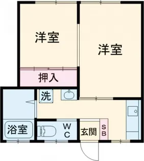 高橋荘【2階】の間取り