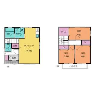 はぴふる帯山の間取り