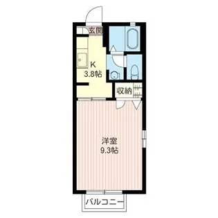 YHカロン【2階】の間取り