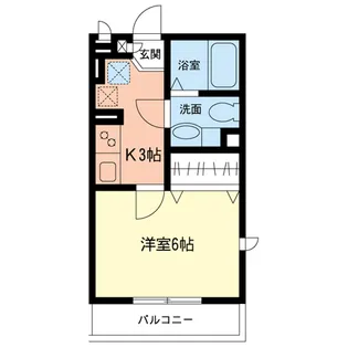 エクセル菊名【1階】の間取り
