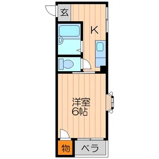 プレアール古川橋II【3階】の間取り