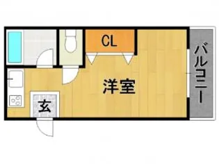 コーポレーヴ【2階】の間取り