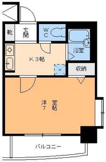 ノエル・ドゥ・フランドール【6階】の間取り