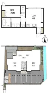 レガーレ原尾島【2階】の間取り
