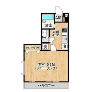 コンシェルジュA【1階】の間取り