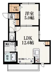 Village 調布【1階】の間取り