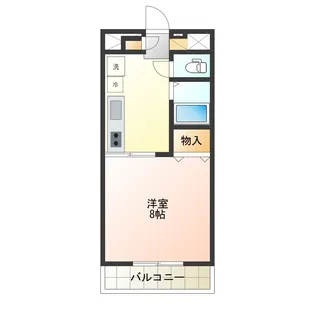 ラ・フランスマンション本町【1階】の間取り