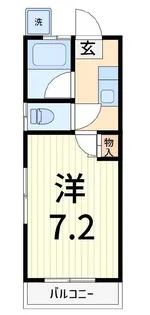 ピグレット【1階】の間取り