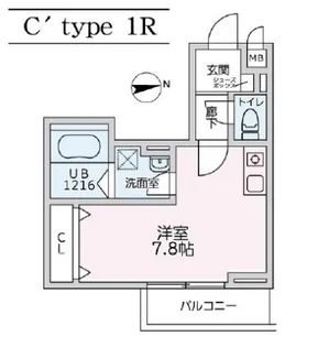 欅RESIDENCE【1階】の間取り