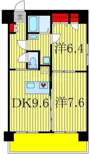 i.bis柏の葉【3階】の間取り