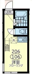 サクセス金沢八景クァトロッチオの瞳【1階】の間取り