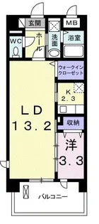 センチュリー勇【2階】の間取り