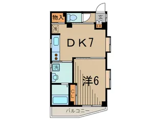 ハイクレスト【3階】の間取り