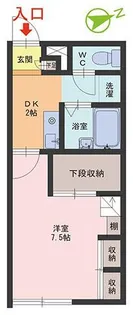 ESPOIRII【1階】の間取り