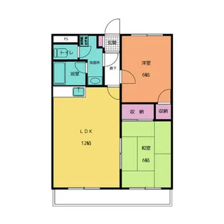 ストークハウスふじ【1階】の間取り