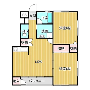 メゾンドール向山【1階】の間取り