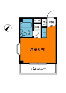 ハイツサトウ【3階】の間取り