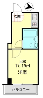ダイアパレス幡ヶ谷第2【5階】の間取り