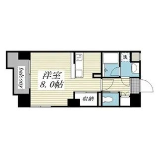 ヴィアーレ広瀬【2階】の間取り