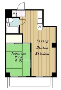 野村マンション【4階】の間取り