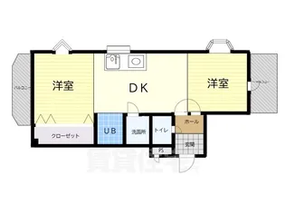 ラフォーレ2番館【5階】の間取り