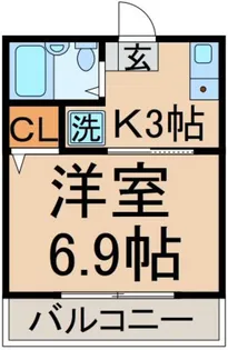 テスティコート【4階】の間取り