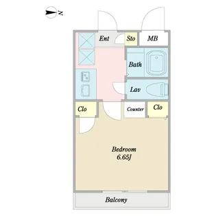 リアルジョイ東船橋壱番館【1階】の間取り