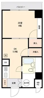 ドルミ錦糸町・大興ビル【3階】の間取り