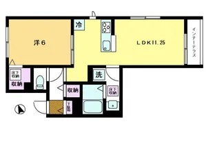 Rhiannon(リアノン)【1階】の間取り