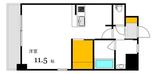アーバンドエル【3階】の間取り