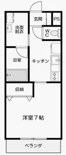 Ocean Blue【1階】の間取り