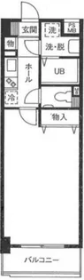 シャルマン溝の口【2階】の間取り