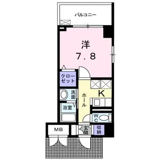 フューチャー野里【7階】の間取り