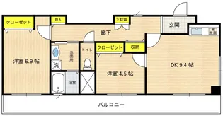 キルッシュ バウム【4階】の間取り