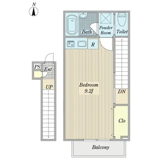シャルムJin【2階】の間取り