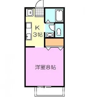 フリーダムA棟【2階】の間取り