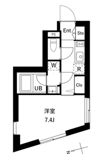 パストラーレ豊玉【4階】の間取り