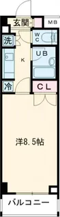 アクサス西高島平【1階】の間取り