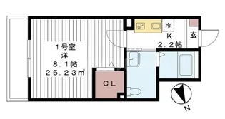 グレース新鎌ヶ谷【3階】の間取り
