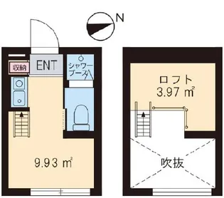 MARUI TOCLUS 西荻窪【マルイトクラス西荻窪】【1階】の間取り