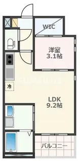 REGALEST新水前寺【1階】の間取り